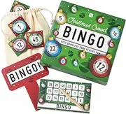 Talking Tables Christmas Themed Bingo | Traditional Family Tabletop Games for Kids, Adults, Xmas Present Idea, Seasonal, Festive