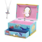 Musical Jewelry Box for Girls, Ballerina Music Box, Music Boxes for Girls with