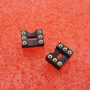 5Pcs 6 PIN Round DIP IC Sockets Adaptor Narrow Good Quality A2TM
