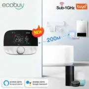 Wifi Thermostat RF433 Wireless Floor Heater Water Boiler Smart Life Alexa Google