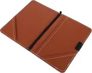 Sosoport Golf Scoring Book Golf Score Book Small Record Notebook Portable Scorebook Golfing Scorebook Portable Scorecards Holder Stylish Scorecards Holder Pu Light Brown