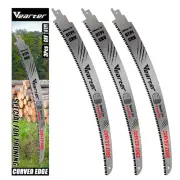 3PCS Reciprocating Sabre Saw Blades Set Curved Edge Recip Saw Blades for Wood
