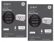 2 Pack GE On/Off Smart Plug with Voice Control Google Assistant Wi-Fi