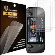 Mr.Shield Screen Protector compatible with Steam Deck/Steam Deck OLED 2021 & 2022 & 2023 Anti-Glare [Matte] [3-Pack] (PET Material)