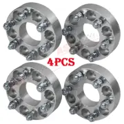 4PCS 6 Studs 6x114.3 Aluminum Wheel Spacers For Nissan Navara D40 38mm 12X1.25 (for: Nissan)
