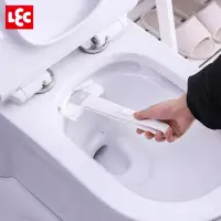 在飛比找蝦皮購物優惠-日本LEC馬桶清潔夾衛生間創意免打孔長柄潔廁濕紙巾無死角馬桶