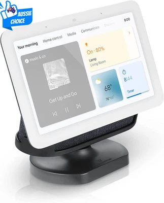 Adjustable Stand Compatible with Google Nest Hub 2nd Gen Charcoal Finish