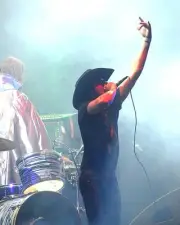Musicians Thomas Turner Aaron Behrens of Ghostland Observatory per- Old Photo 3