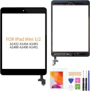 Screen Replacement for Ipad Mini 1 A1432 A1454 A1455/Ipad Mini 2 A1489 A1490 A14