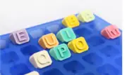 (Silicone Soap Mould Plaster Mold) Alphabet 48 balls AU Stock