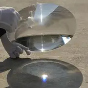 225mm 230mm Solar Focusing Fresnel Lens Circular Concentrator Solar Focusing Magnifier Focal Length 370mm 110m 190mm(D230F190)