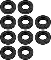 The Lord of the Tools TC Oil Seal Shaft Seal 15 x 30 x 7 mm NBR Nitrile Rubber Seal for Automotive Crankshaft Differential Shock Absorber Pack of 10