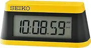 Seiko Modern Marathon Alarm Clock, Black