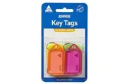 Kevron Key Tags 4pk (56x30mm)
