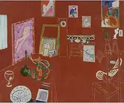 Poster Print Rolled - Henri Matisse - The Red Studio - 30x40 Inch Wall Decor Poster Art Print