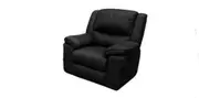 EL Simoca Leather Upholstered Recliner Sofa
