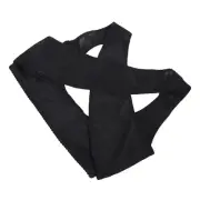 Adult Men Women Posture Corrector Brace Back Spine Support Hunchback Belt M