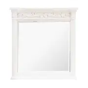Rosette Vanity Mirror White 915mm