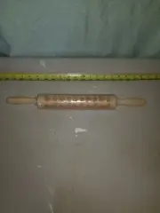 Embossed Dough Roller with Squirrels Engraved Wooden Rolling Pin