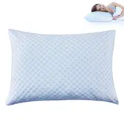 Cooling Shredded Memory Foam Pillows for Side Back Sleepers with Washable Cover