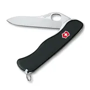 Victorinox Sentinel M Clip Swiss Army Knife - Black