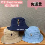 現貨💯正品保證💯POLO RALPH LAUREN 漁夫帽 RL POLO熊 BEAR 小馬 老帽 出遊 約會 遮陽