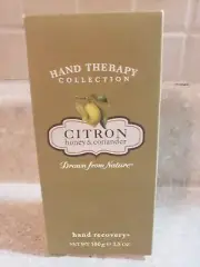 Crabtree & Evelyn Citron Honey & Coriander Hand Recovery 3.5 oz NIB