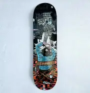 Strangelove Skateboards Apollo 11 Kubrick Moon Landing Deck 8.625"