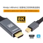 DP-021-8K MINI DISPLAYPORT 1.4轉HDMI2.1線 MDP轉HDMI 8K 60HZ