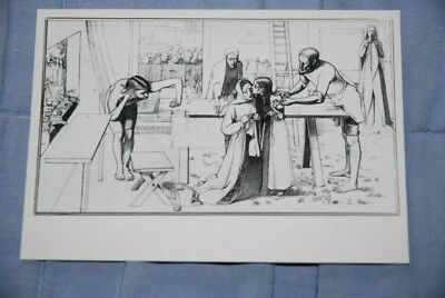 John Everett Millais, CHRIST IN THE HOUSE OF HIS PARENTS Vintage Unused Postcard