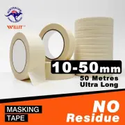 MASKING TAPE【1 Box Value Pack】Crepe Paper Painting Tape 10mm 20mm 30mm 40mm 50mm