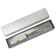 Sheaffer Mexican White Marble and Gold Letter Opener