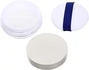BELLIFFY Large Bowl of Loose Powder Box Powder Puffs Body Powder Puff Pressed Powder Puff Loose Powder Container Makeup Cushion Face Powder Puff Dusting Puff Cushion Makeup Flocking Silver