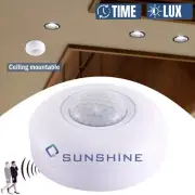 180° LED Infrared PIR Motion Sensor Detector Ceiling Mounted Wall Light Switch
