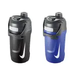 NIKE 水壺 FUEL JUG 大口徑霸水壺 64OZ/40OZ 大容量水壺 運動水壺 露營水壺 大容量 旋蓋 黑 藍