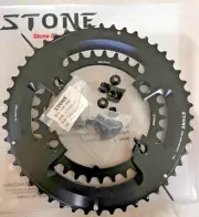 STONE Double 48/33 Chainring BCD 110 4 Arm for SHIMANO cranks or QUARQ DFOUR