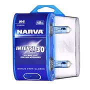 Narva Intense Headlight Globes - H4, 12V 60/55W, 48472BL2