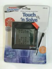NEW Touch N' Solve 11 Mind Twisting Word Games - (Franklin Learner Electronics)