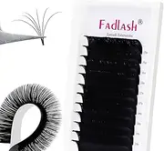 Eyelash Extension D Curl 0.07 15-20mm Mixed Tray Easy Fan Volume Lashes 2D-10D Volume Lash Extensions Self Fanning Eyelash Extensions by FADLASH (0.07-D, 15-20mm Mix)