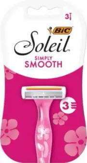 2x BIC 3 Pack Simply Soleil Womens Disposable Razors //Triple blade closeness