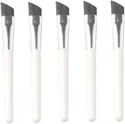 ARTSEWPLY 5Pcs Mini Eyebrow Makeup Brushes Portable Eyebrow Combs for Home Salon and Shop Use Comfortable Grip for Precision Application