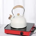 Whistling Tea Kettle Anti Scald Handle for Induction Cookers Kitchenware