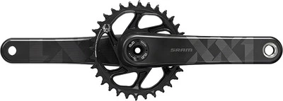 SRAM Crank XX1 Eagle Carbon Fat Bike 5" DUB 170mm 30t X- Sync 2 Chainring Black