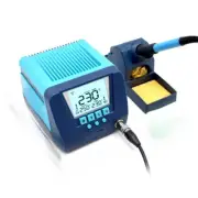 90W Thermostatic Welding Table Rework Soldering Station Iron Tip Auto Sleep ESD