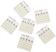 6pcs LED Light Panel for Car Interior Lighting Night Light for Home Camping Bright Easy Installation Multi Functional Outdoor Illumination