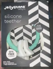 Jellystone Silicone star Teether ~ BPA Free ~ Non Toxic, So Chewable ~ NEW