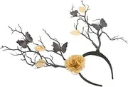 [LIFKOME] Simulated Flower Headband Tree Branch Headband Stylish Comfortable for Events