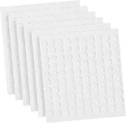 AUTSUPPL Self Adhesive Double Sided Tape Dots 600pcs Glue Points Removable Sticky Dots for Wall Decorations