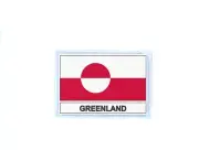 Patch Badge Printed Flag Kn Greenland