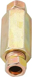 GARVALON Brake Oil Pipe Joints Iron Tube Assortment Metal Fittings 6mm Thread Push to Connect